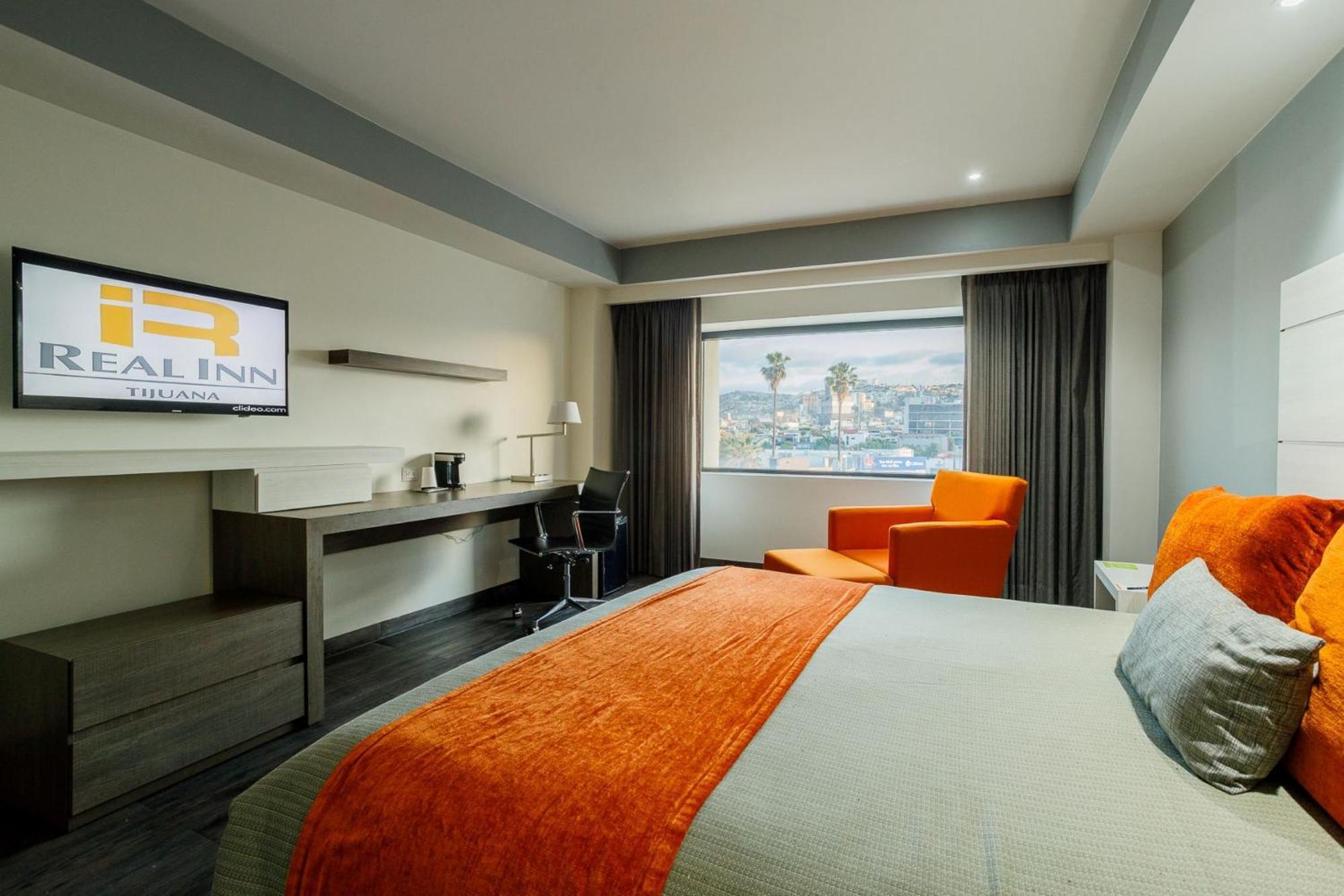 Real Inn Tijuana By Camino Real Hoteles Ngoại thất bức ảnh A typical room at the hotel